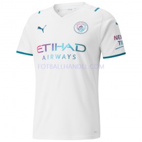 Herre Fotballdrakter Manchester City Borte 2021-22 Kortermet